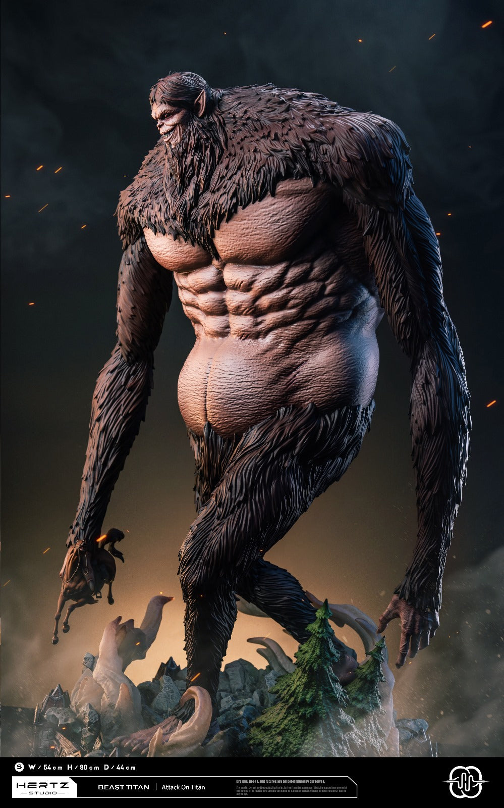 Hertz Studio - Beast Titan Zeke Yeager