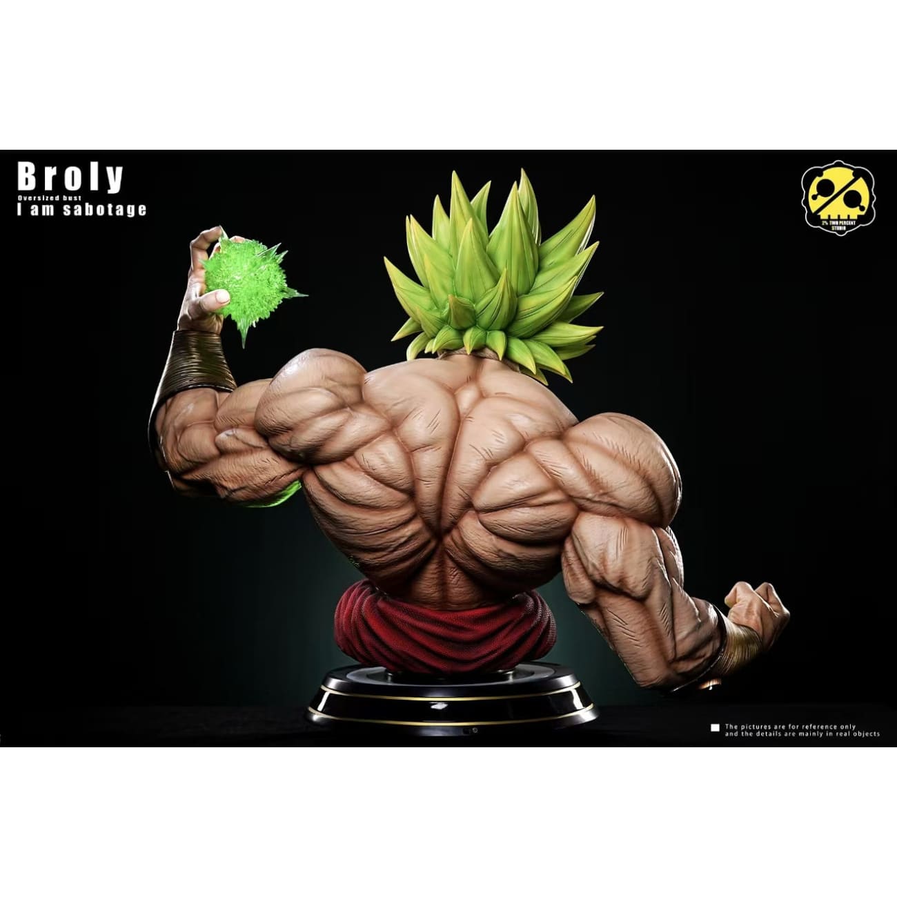 2% Two Percent Studio - Broly Bust