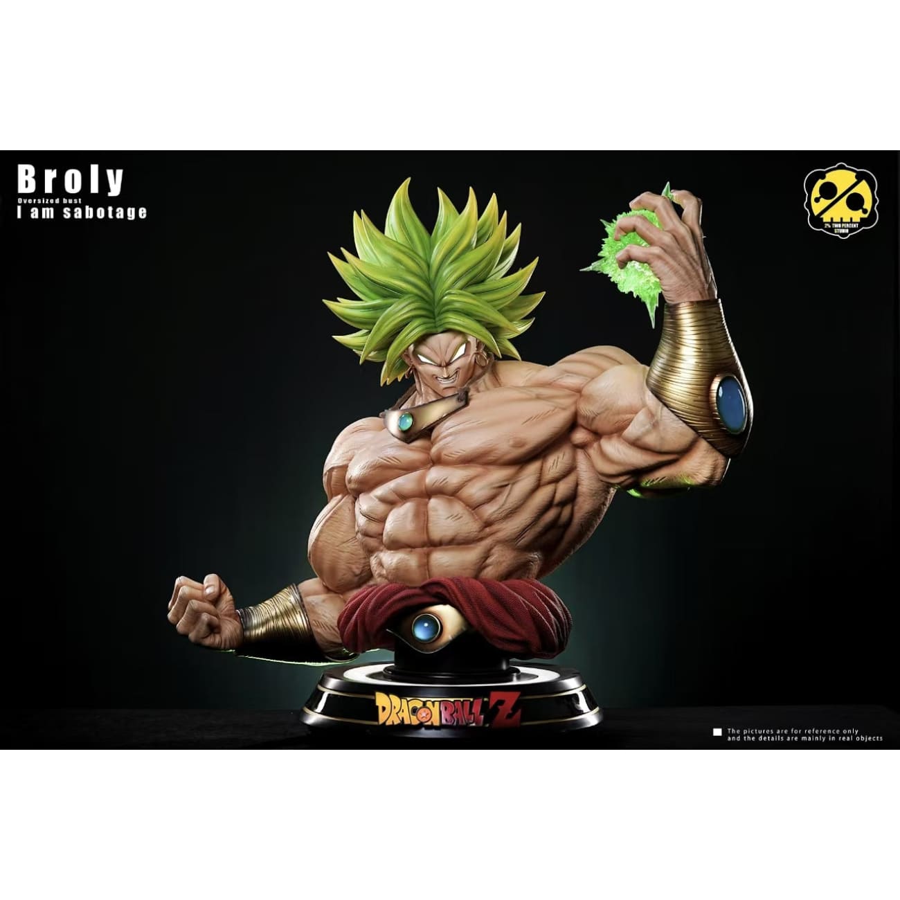 2% Two Percent Studio - Broly Bust