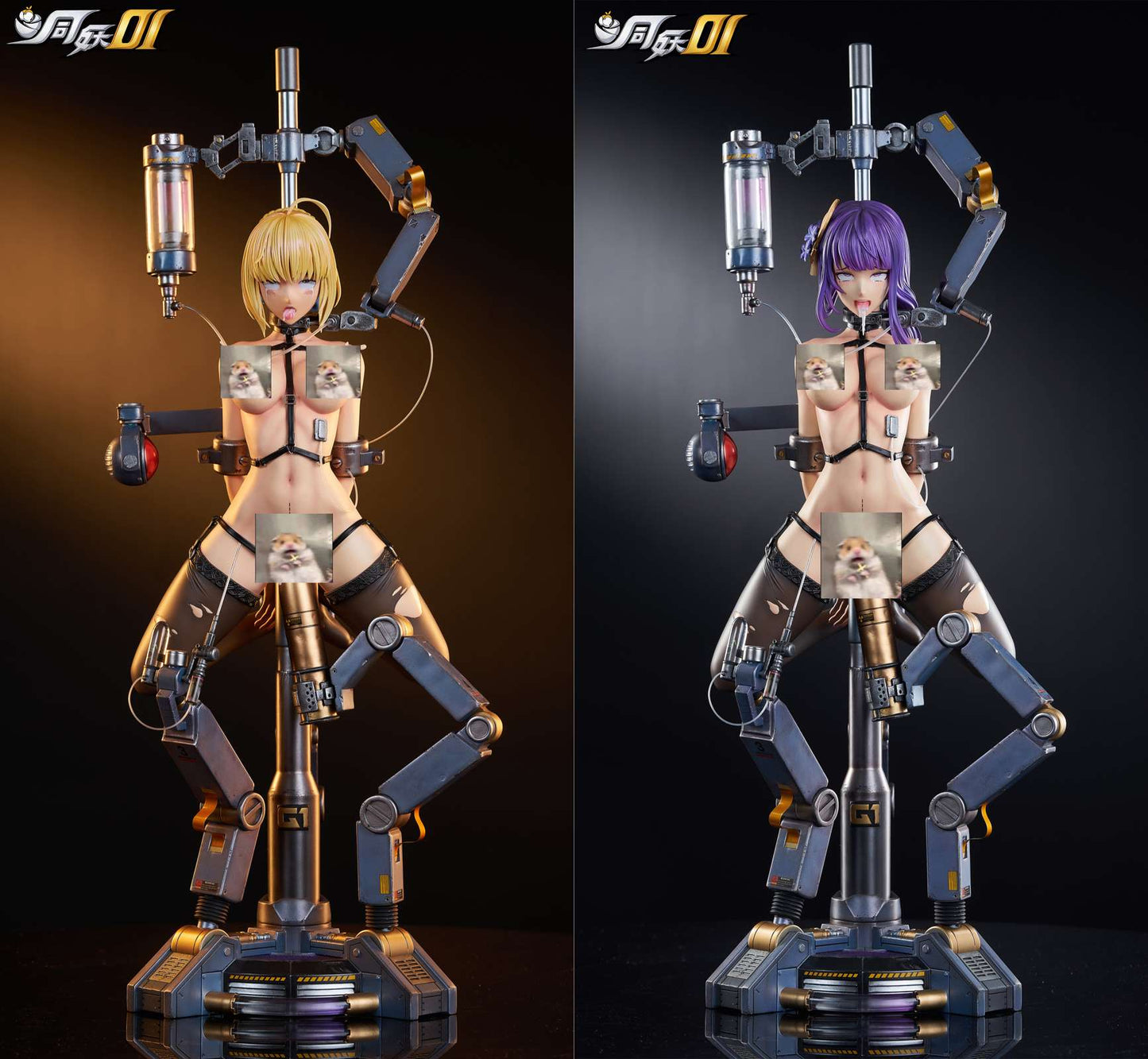 Dong Yao 01 Studio - Raiden Shogun & Artoria Pendragon Saber