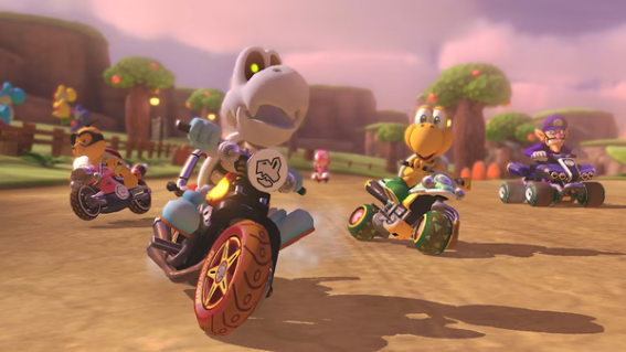 Nintendo Switch Game Title - Mario Kart 8 Deluxe + Booster Course Pass