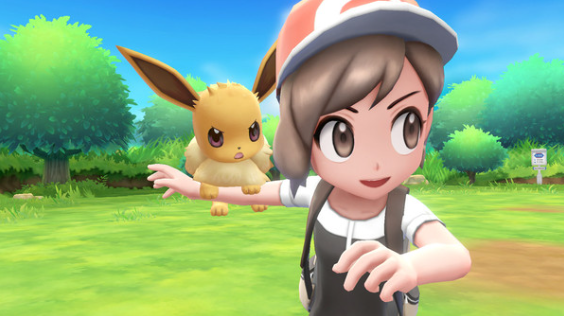 Nintendo Switch Game Title - Pokemon Let's Go Eevee!