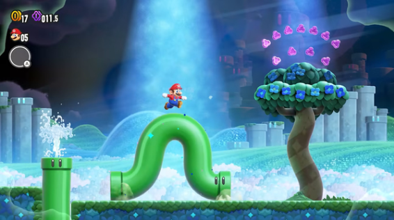 Nintendo Switch Game Title - Super Mario Bros Wonder