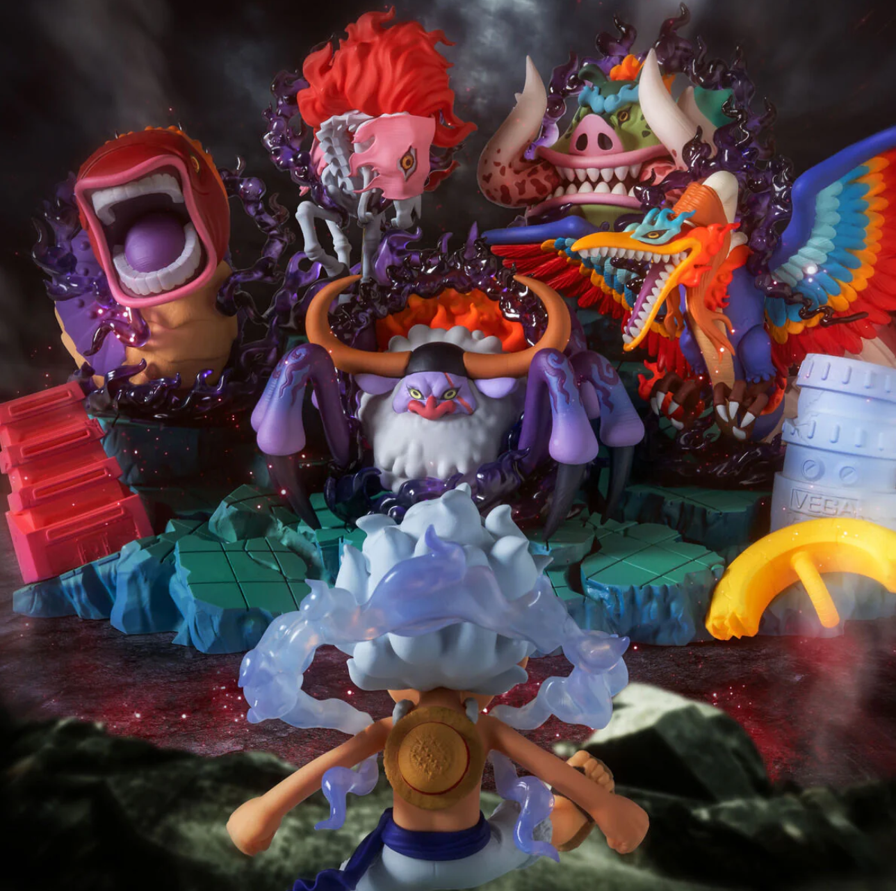 Banpresto - Monkey D. Luffy vs. The Five Elders