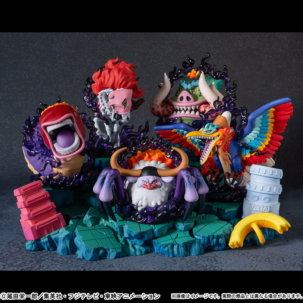 Banpresto - Monkey D. Luffy vs. The Five Elders