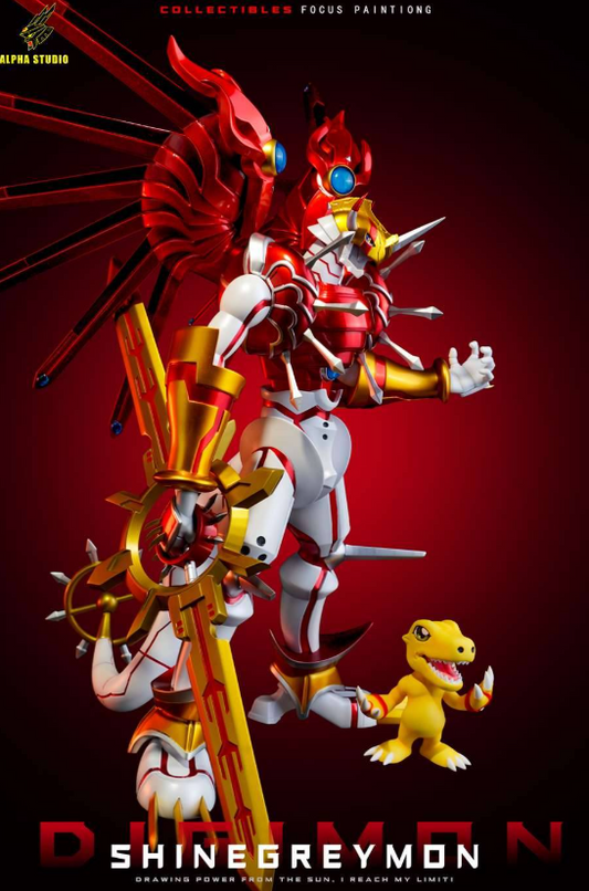 Alpha Studio - Shine Greymon / Agumon S