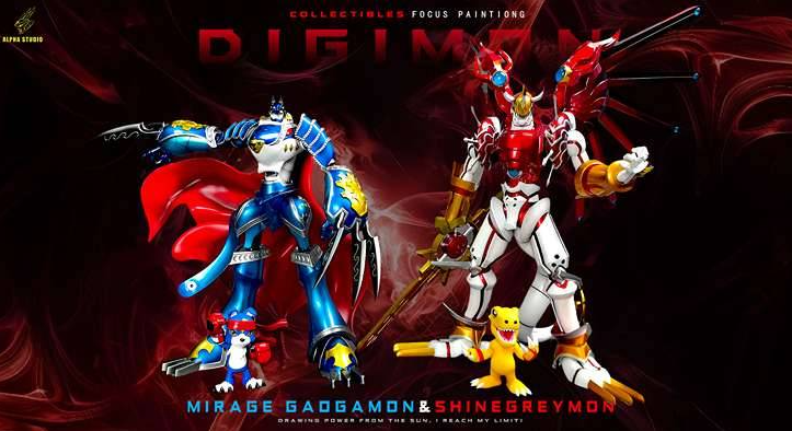Alpha Studio - Shine Greymon / Agumon S