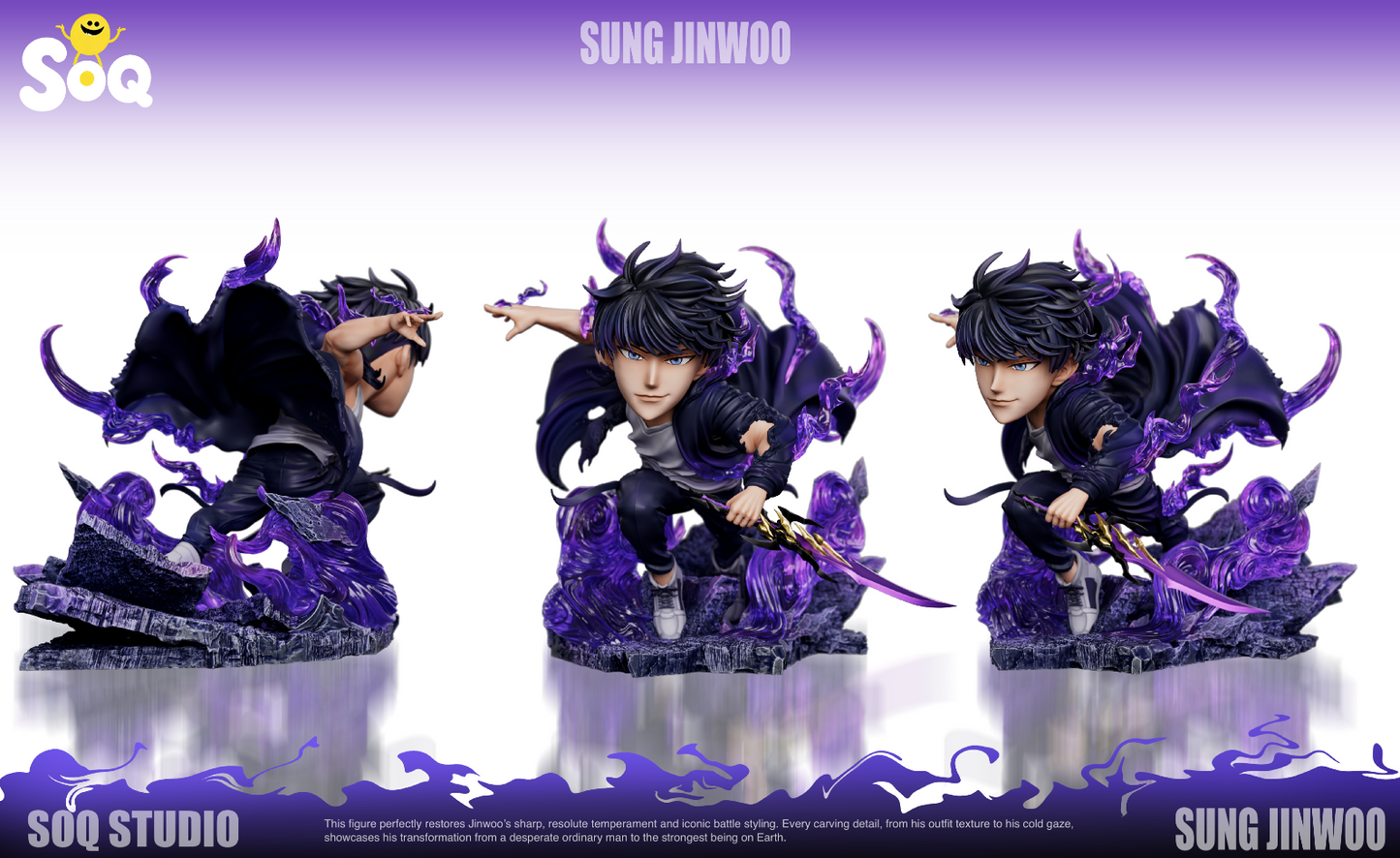 SOQ Studio - Sung Jinwoo Chibi Figure