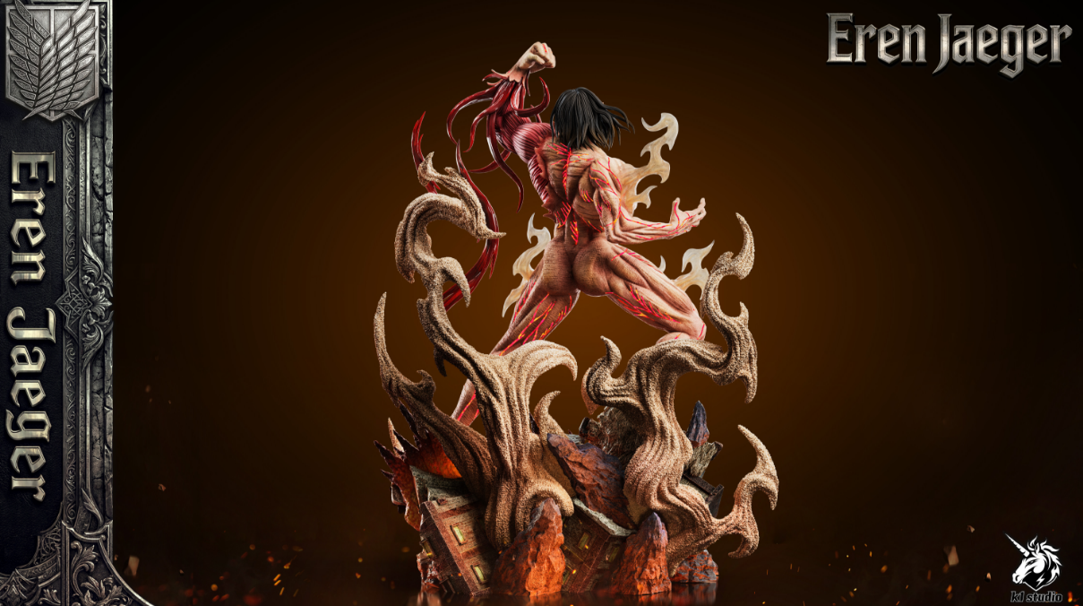 K1 Studio - Roaring Eren Jaeger