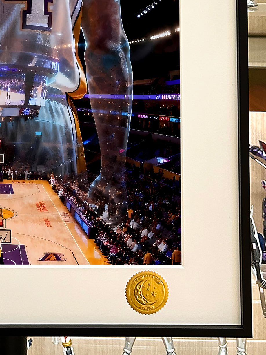 Xing Kong Studio - Kobe Back View Poster Frame