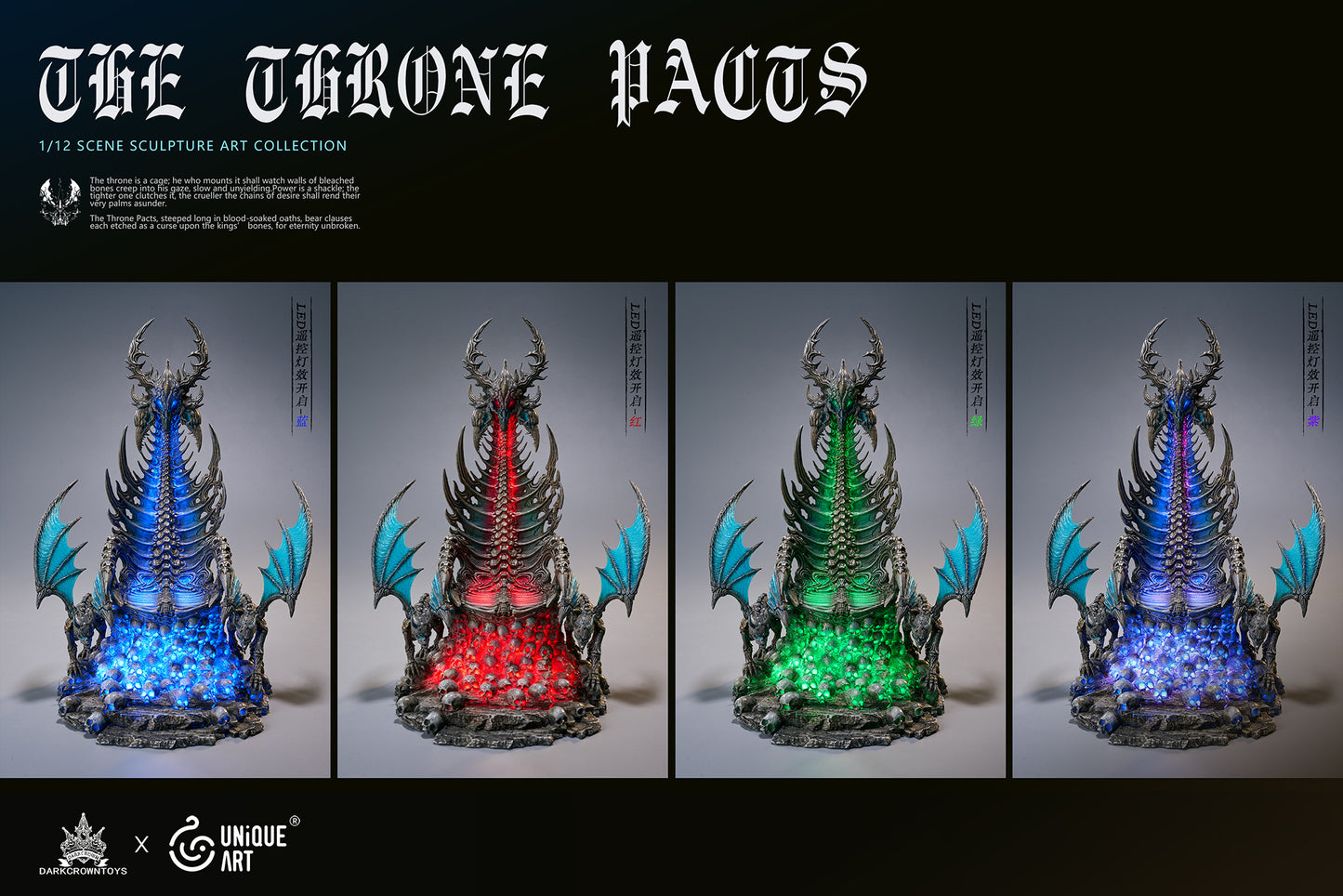 Darkcrown Toys x UNIQUE Art Studio - Conquest of the Thron