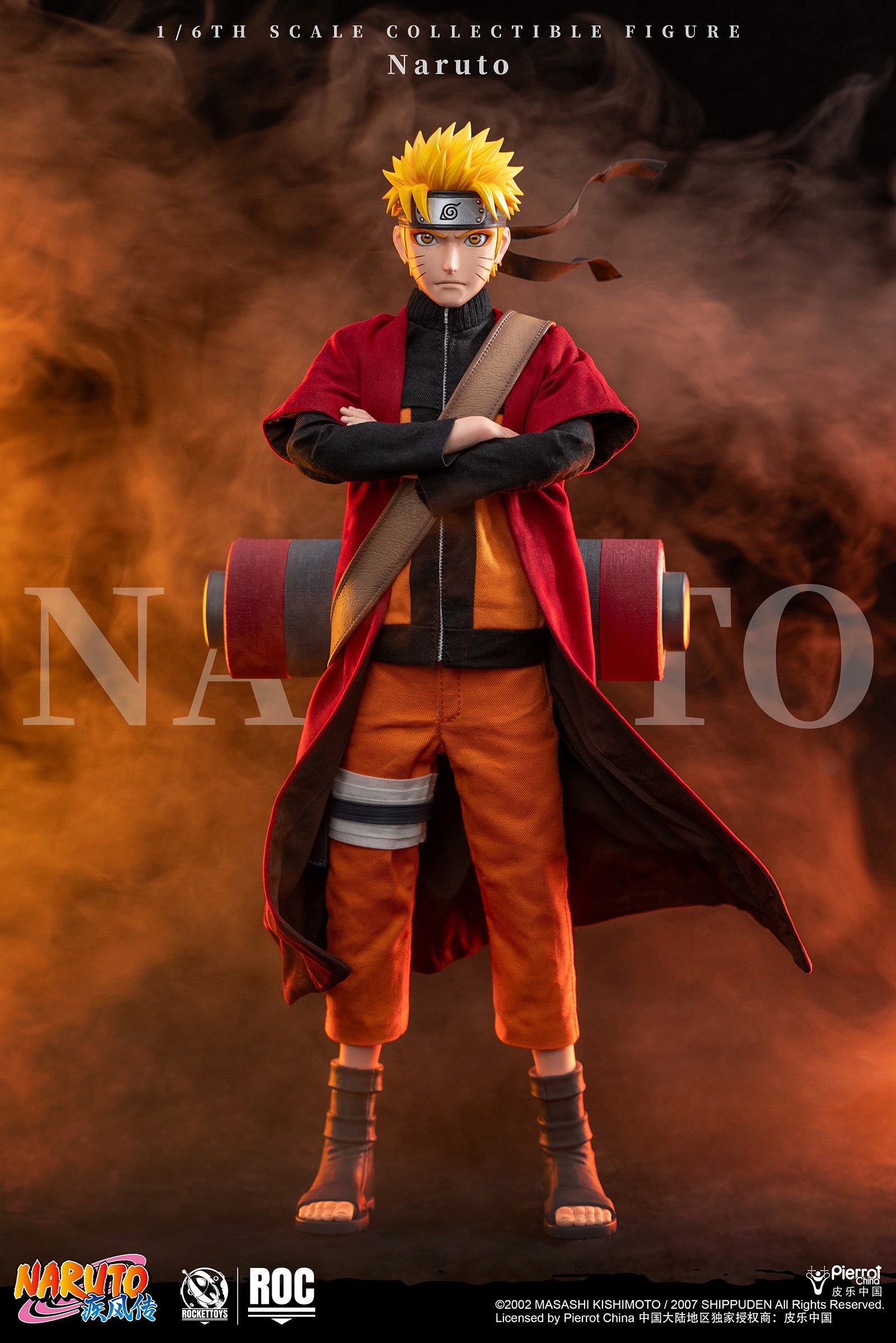 Pierrot China x Rockettoys - Naruto Uzumaki Sage Mode [ROC-011