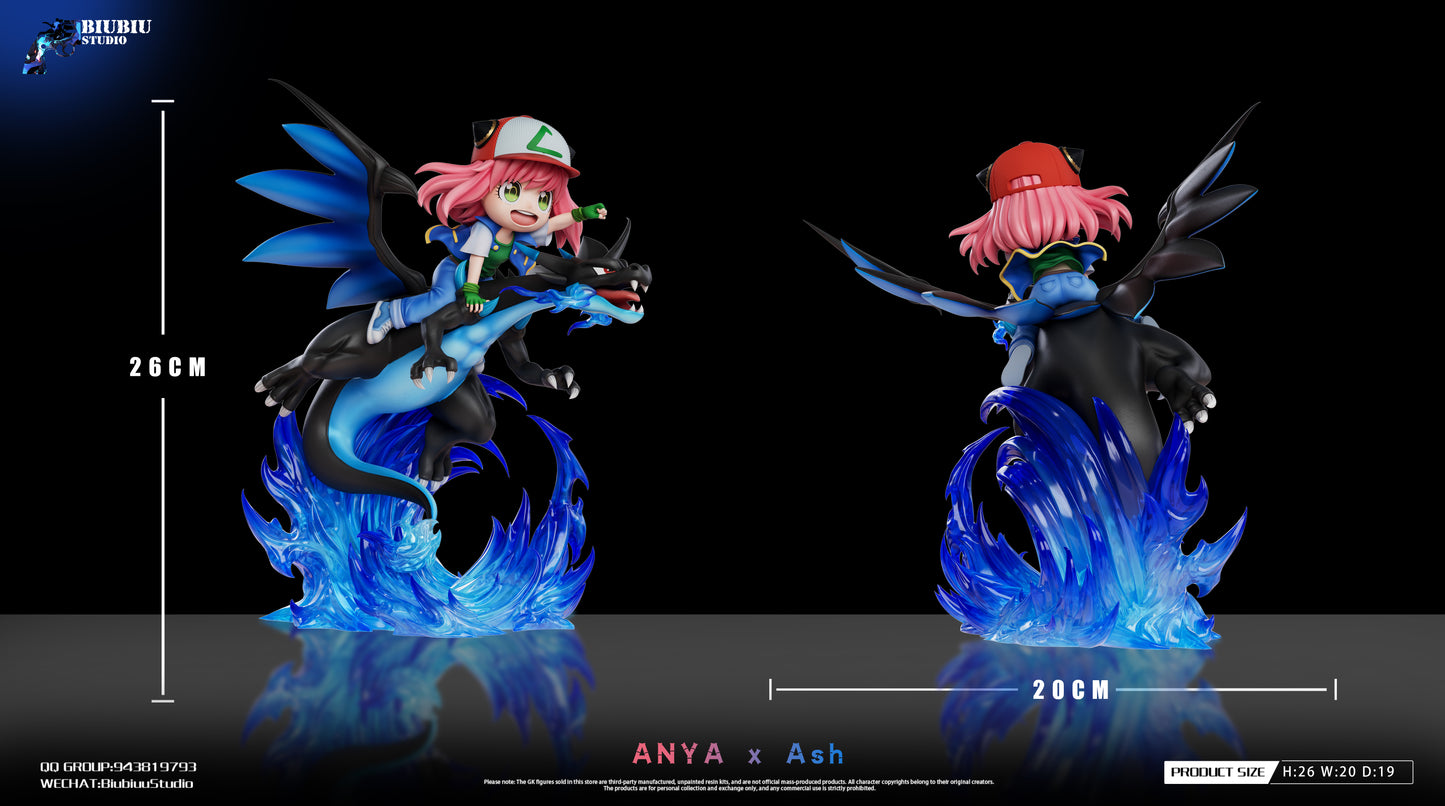 Biubiu Studio - Anya Riding Mega Charizard X