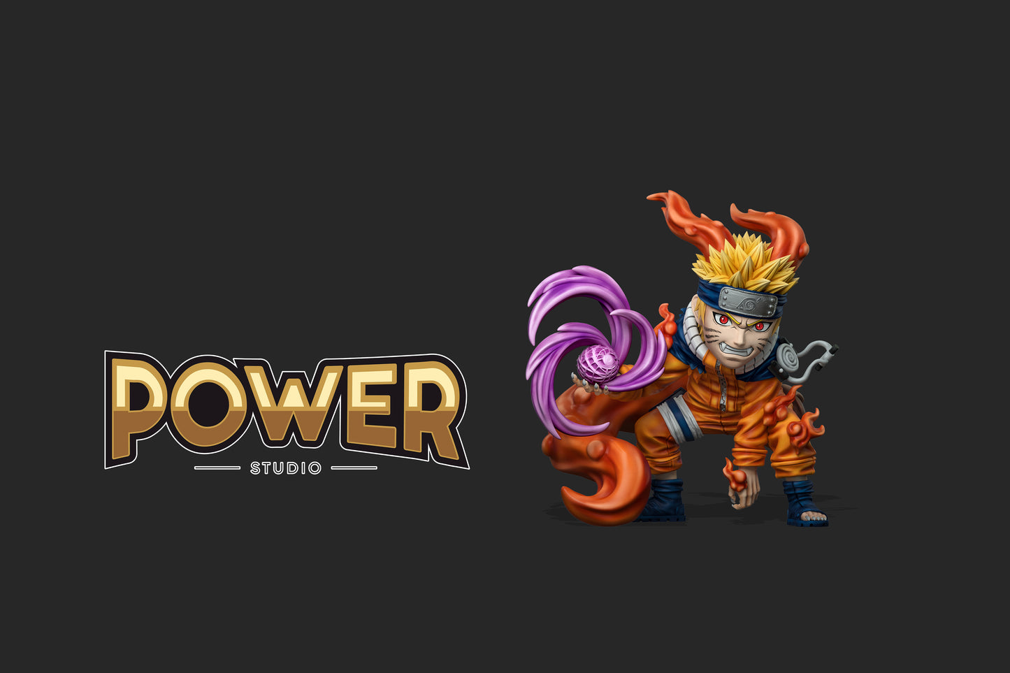 Power Studio - One Tail Naruto Uzumaki