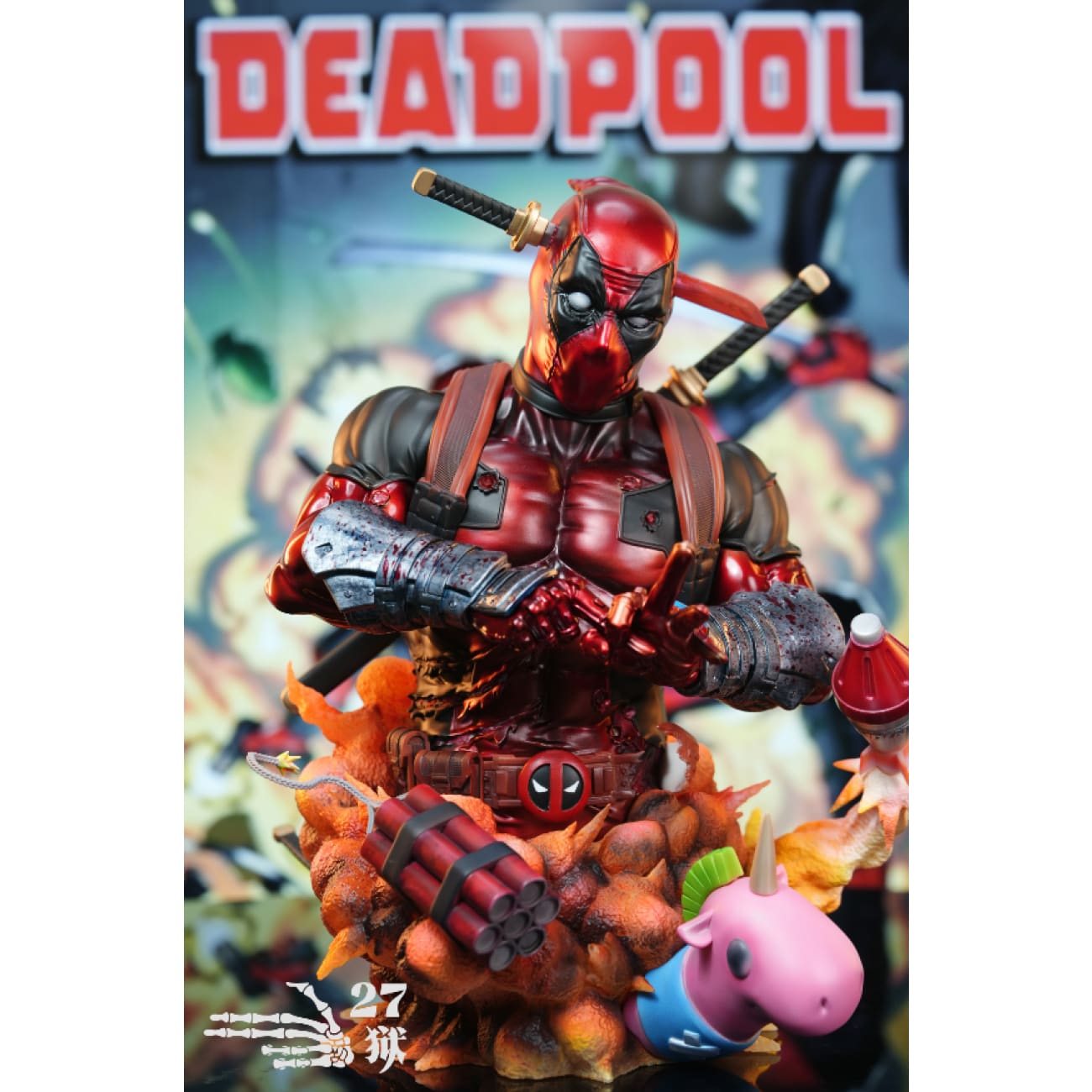 27abyss Studio - Deadpool Scale Bust