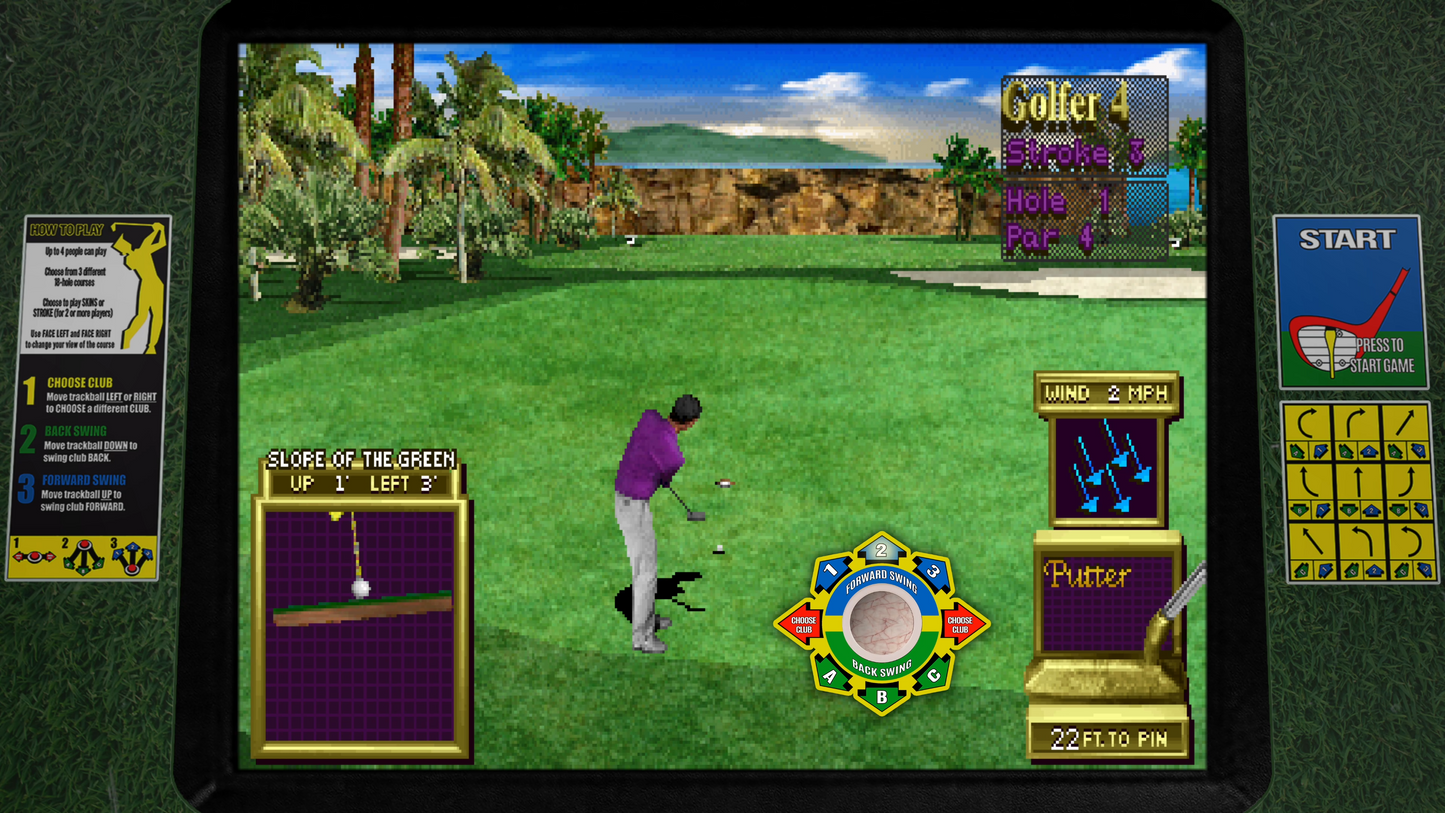 Nintendo Switch Game Title - Golden Tee Arcade Classics
