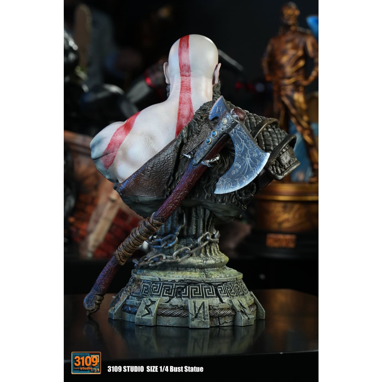 3109 Studio - Kratos Bust