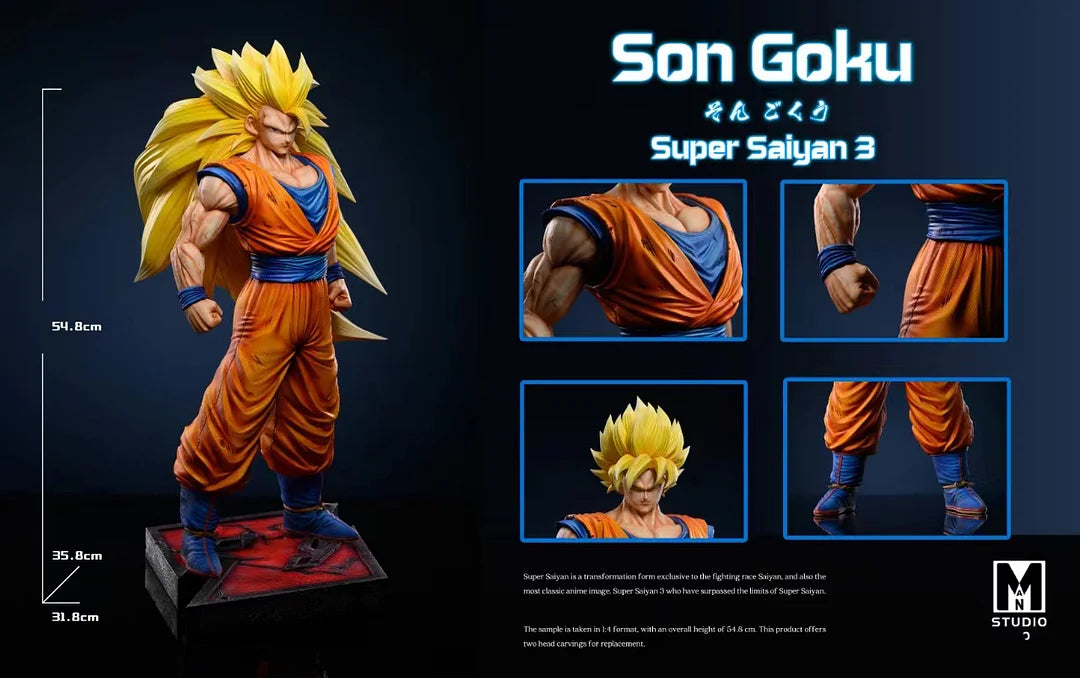 MAN Studio - Super Saiyan 3 Son Goku