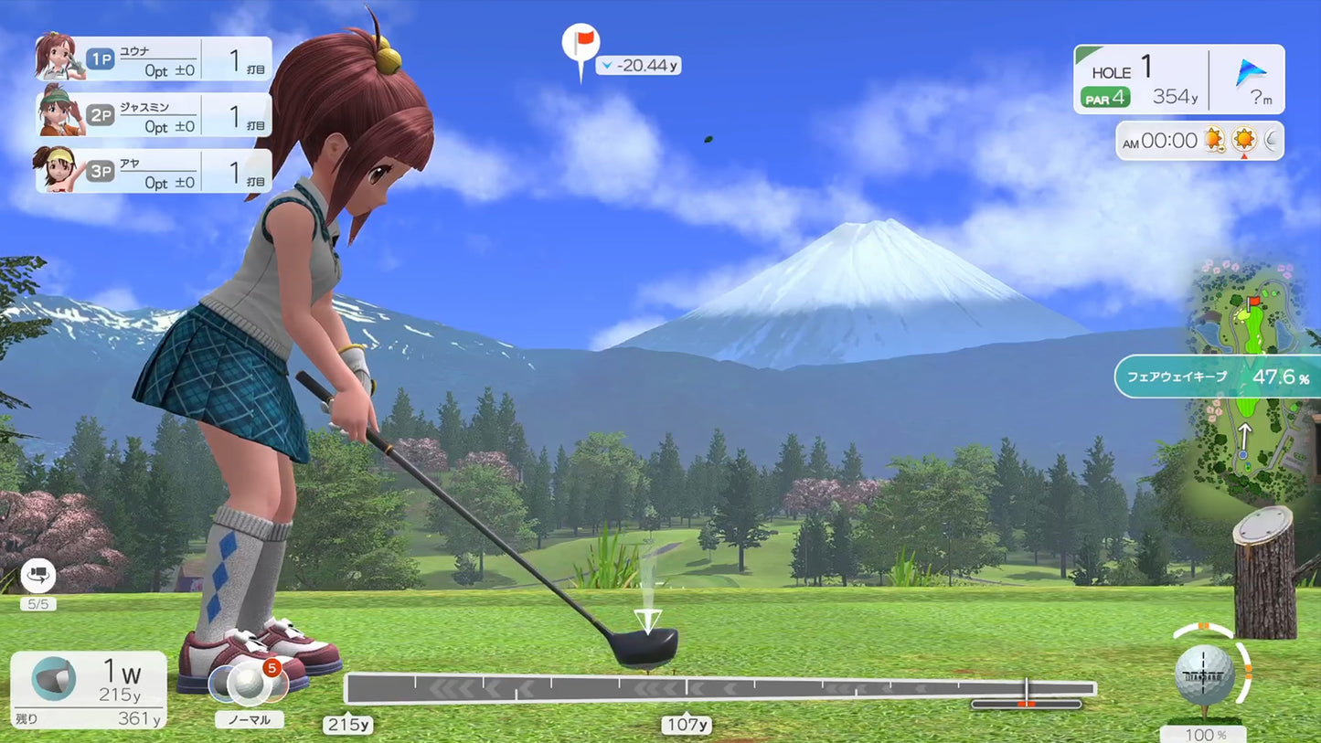 Nintendo Switch Game Title - Everybody's Golf Hot Shots
