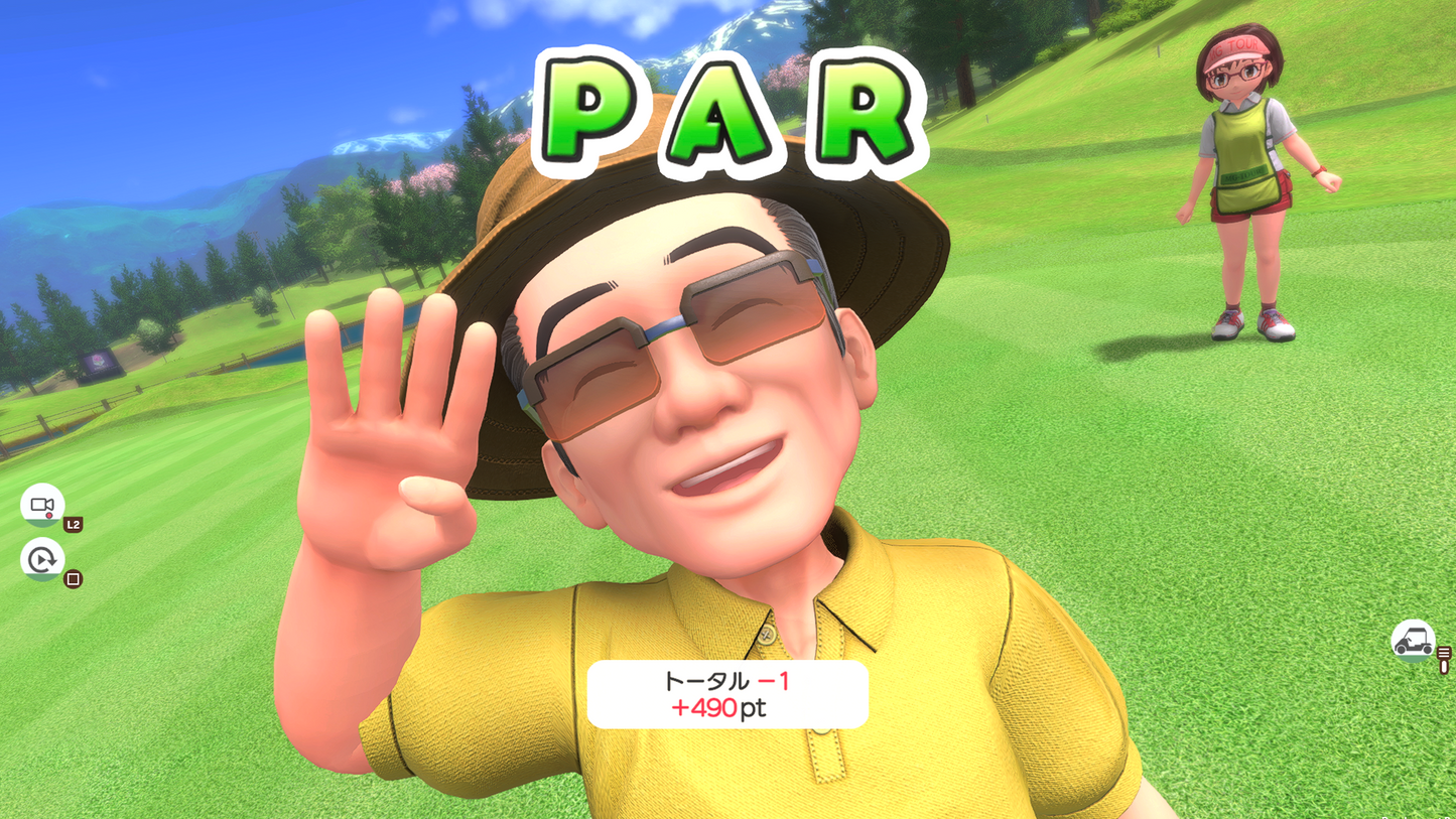 Nintendo Switch Game Title - Everybody's Golf Hot Shots