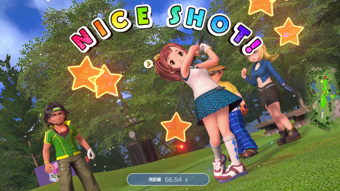 Nintendo Switch Game Title - Everybody's Golf Hot Shots