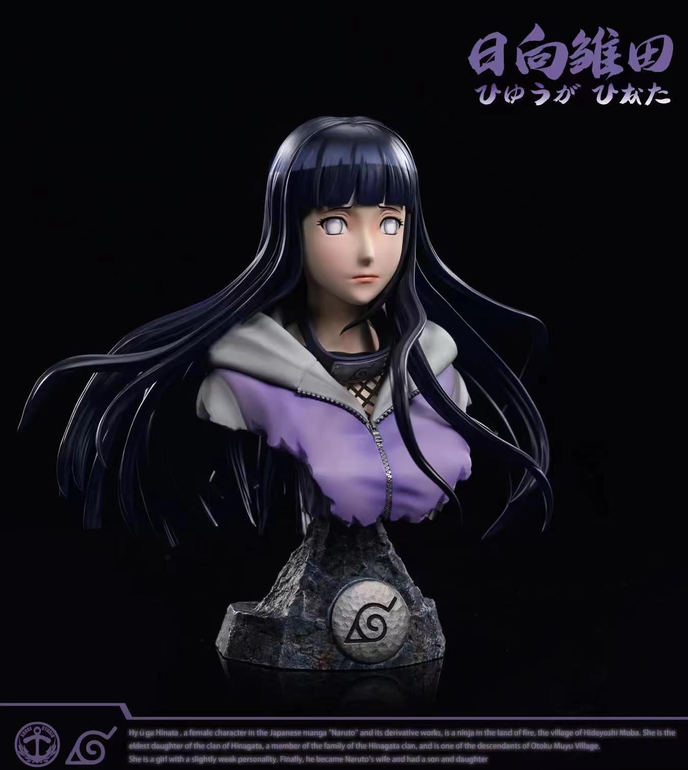 Surge Studio - Naruto Hokage Bust / Hinata Hyuga Bust