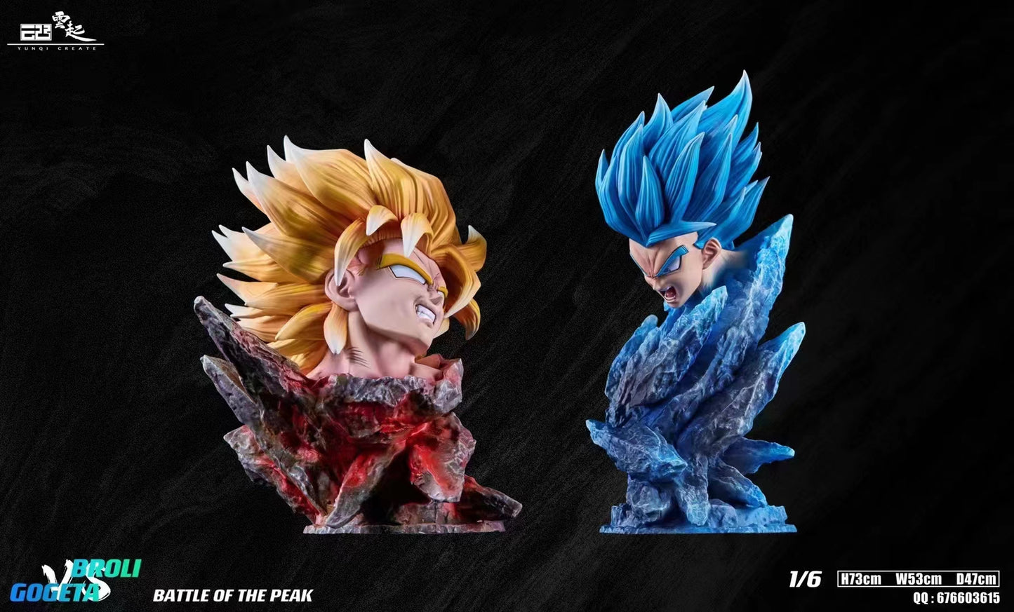 Yun Qi Create Studio - Gogeta vs Broly