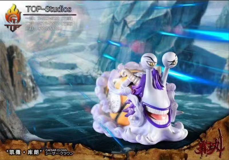 Top Studio - Den Den Mushi of Fire Emperor Portgas D. Ace / Caesar Clown