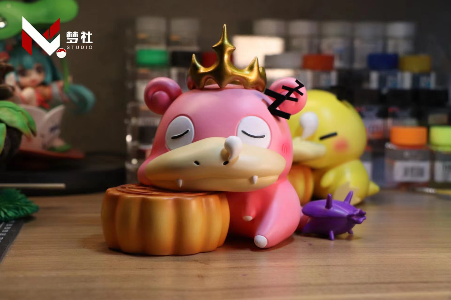 Meng She Studio - Sleepy Crown Slowpoke