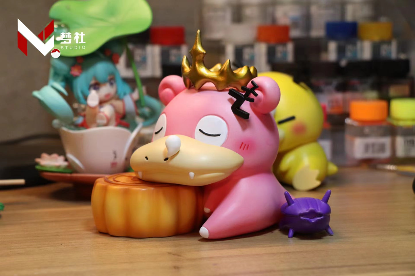 Meng She Studio - Sleepy Crown Slowpoke