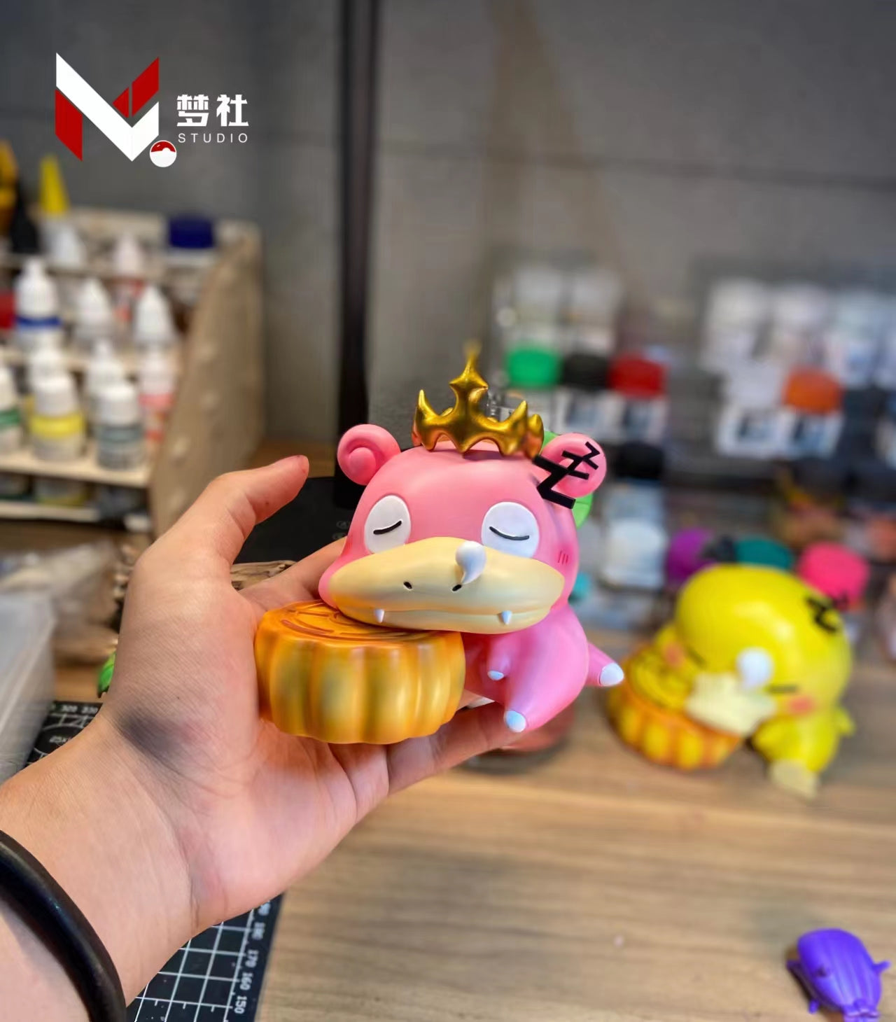 Meng She Studio - Sleepy Crown Slowpoke