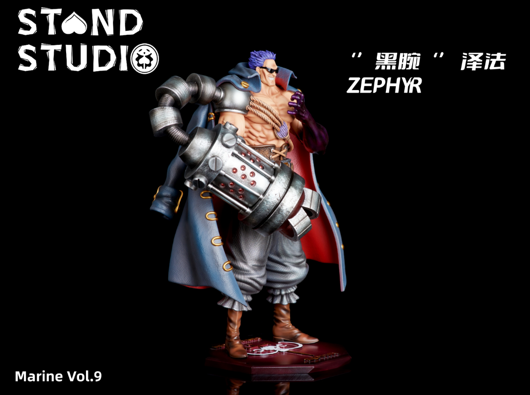 Marine 012 Black Arm Zephyr - One Piece - M4 Studios [IN STOCK]