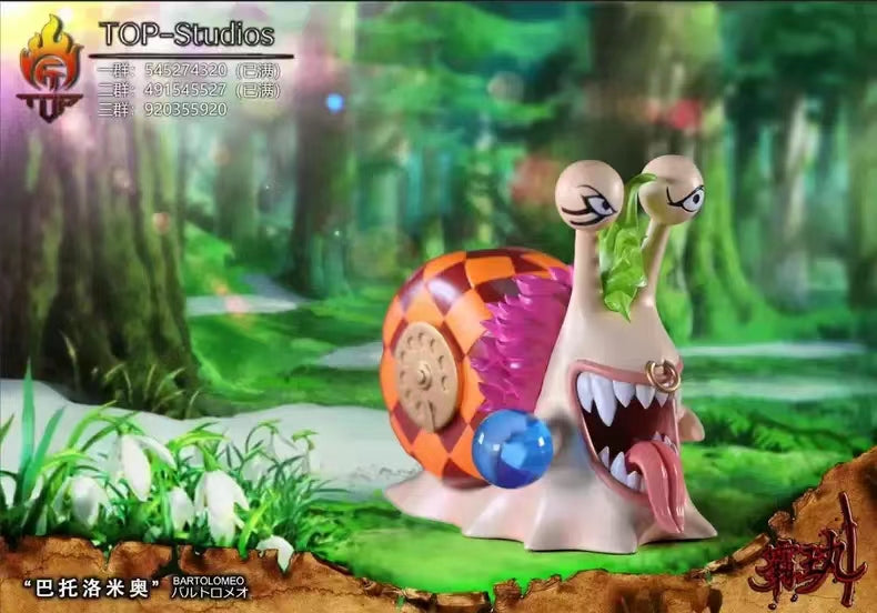Top Studio - Bellamy Den Den Mushi / Bartolomeo Den Den Mushi / Scratchmen Apoo Den Den Mushi