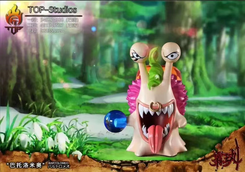 Top Studio - Bellamy Den Den Mushi / Bartolomeo Den Den Mushi / Scratchmen Apoo Den Den Mushi