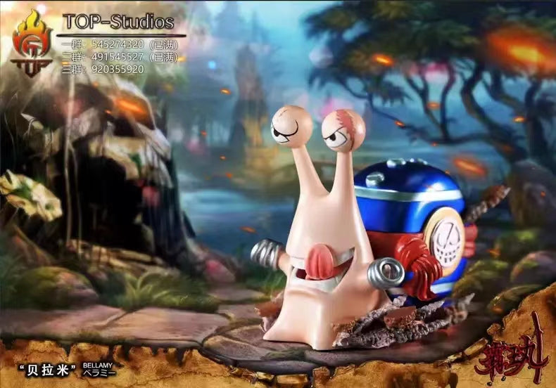 Top Studio - Bellamy Den Den Mushi / Bartolomeo Den Den Mushi / Scratchmen Apoo Den Den Mushi