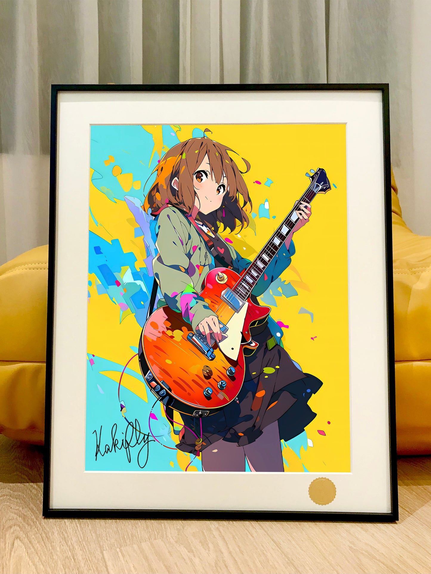 Xing Kong Studio - Yui Hirasawa Poster Frame