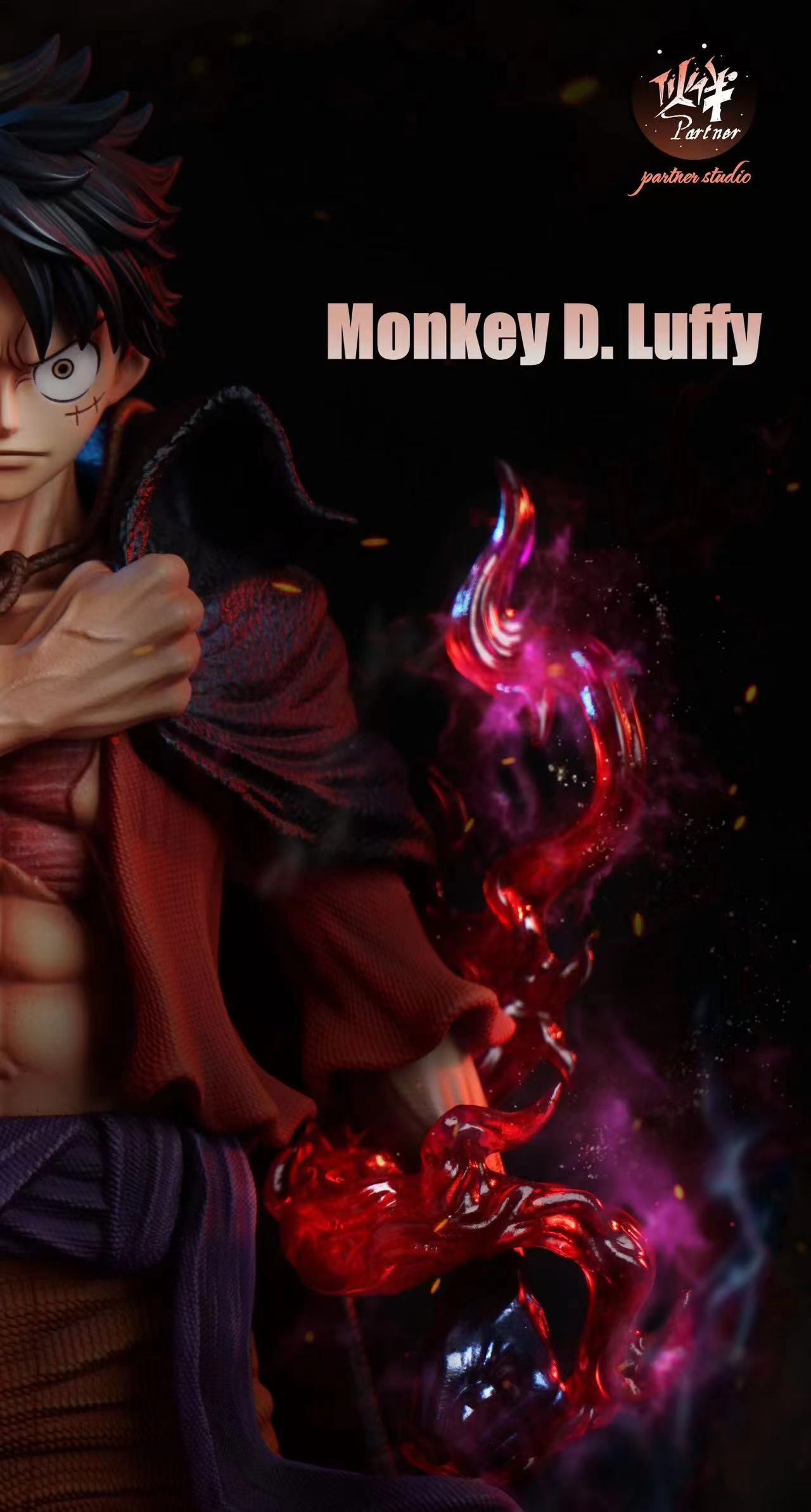 Partner Studio - Onigashima Monkey D. Luffy Pulling the Cloak