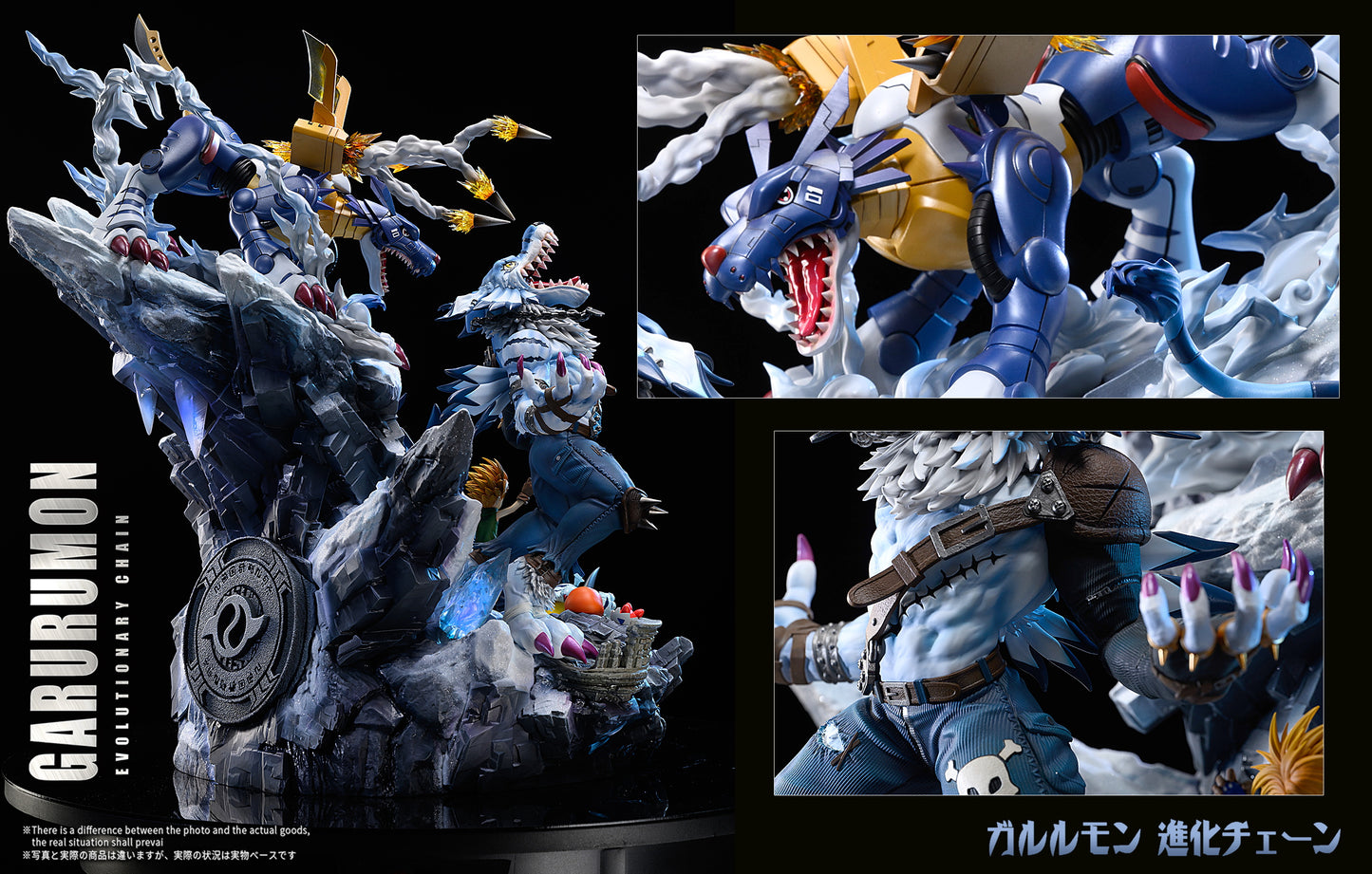 T-Rex Studio - Garurumon Evolution Group