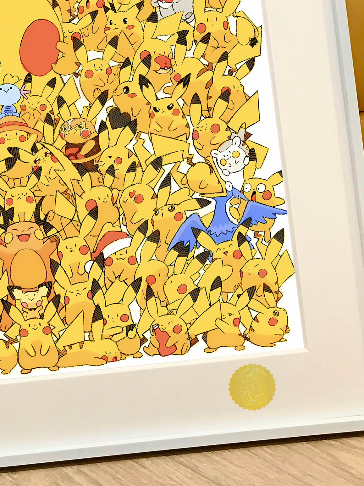 Xing Kong Studio - Pikachu Poster Frame