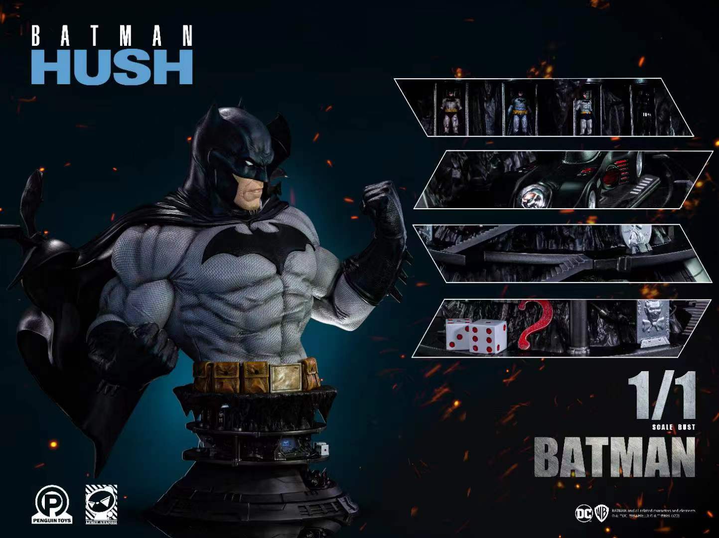 Limit Studio x Penguin Toys - Batman Hush Bust