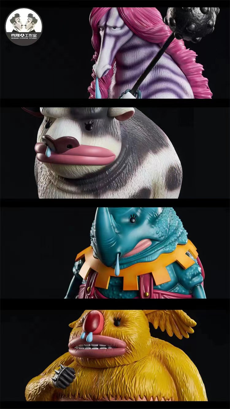 Clone Studio / Human Cloning Studio - Impel Down 4 Minotaurus (Minotaurus, Minozebra, Minokoala & Minorhinoceros)