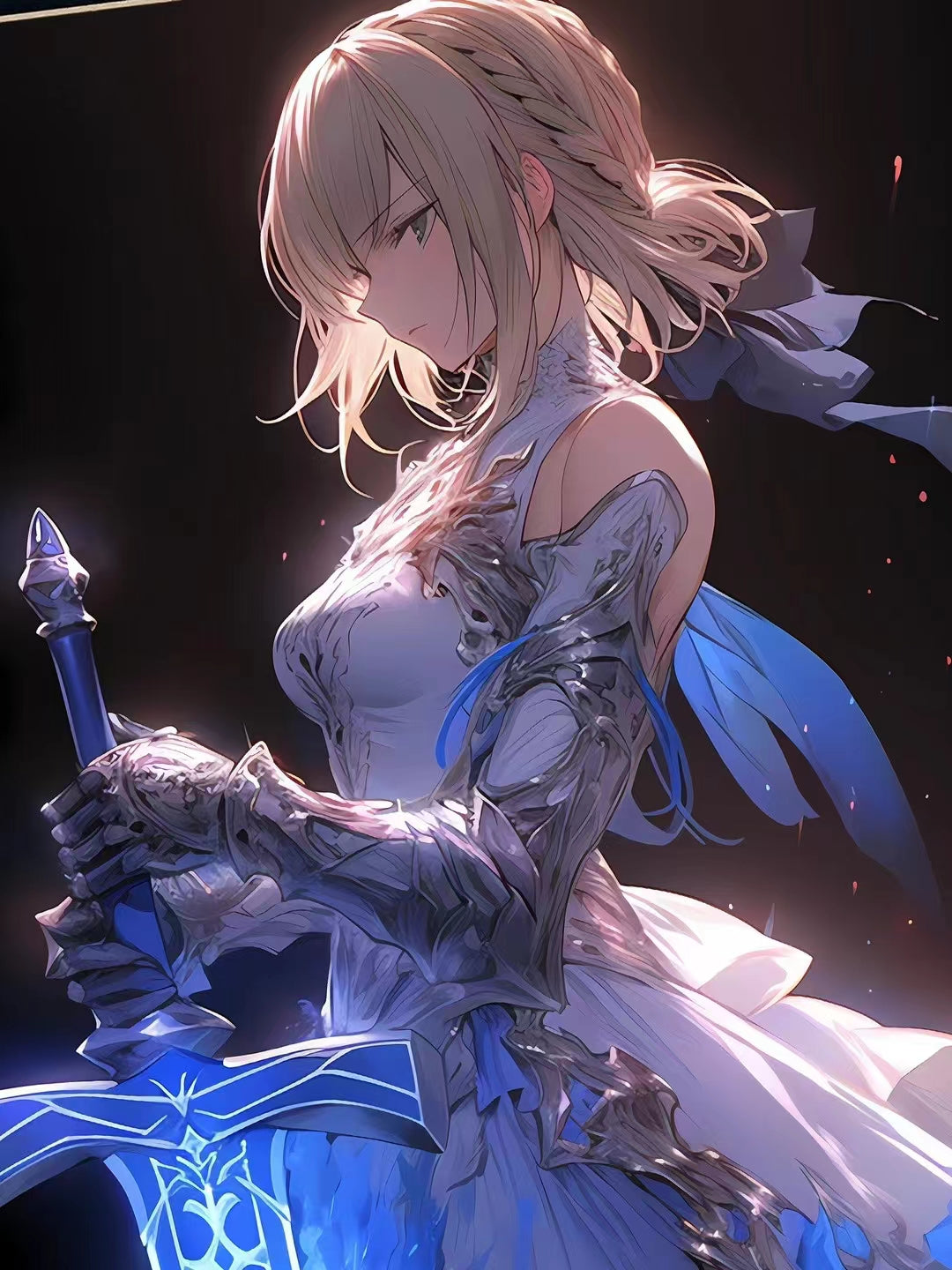 Xing Kong Studio - Altria Pendragon Saber Poster Frame