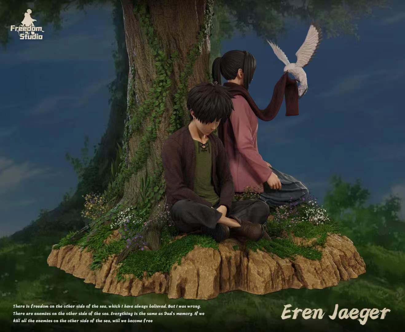 Freedom Studio - Sleeping Eren Yeager