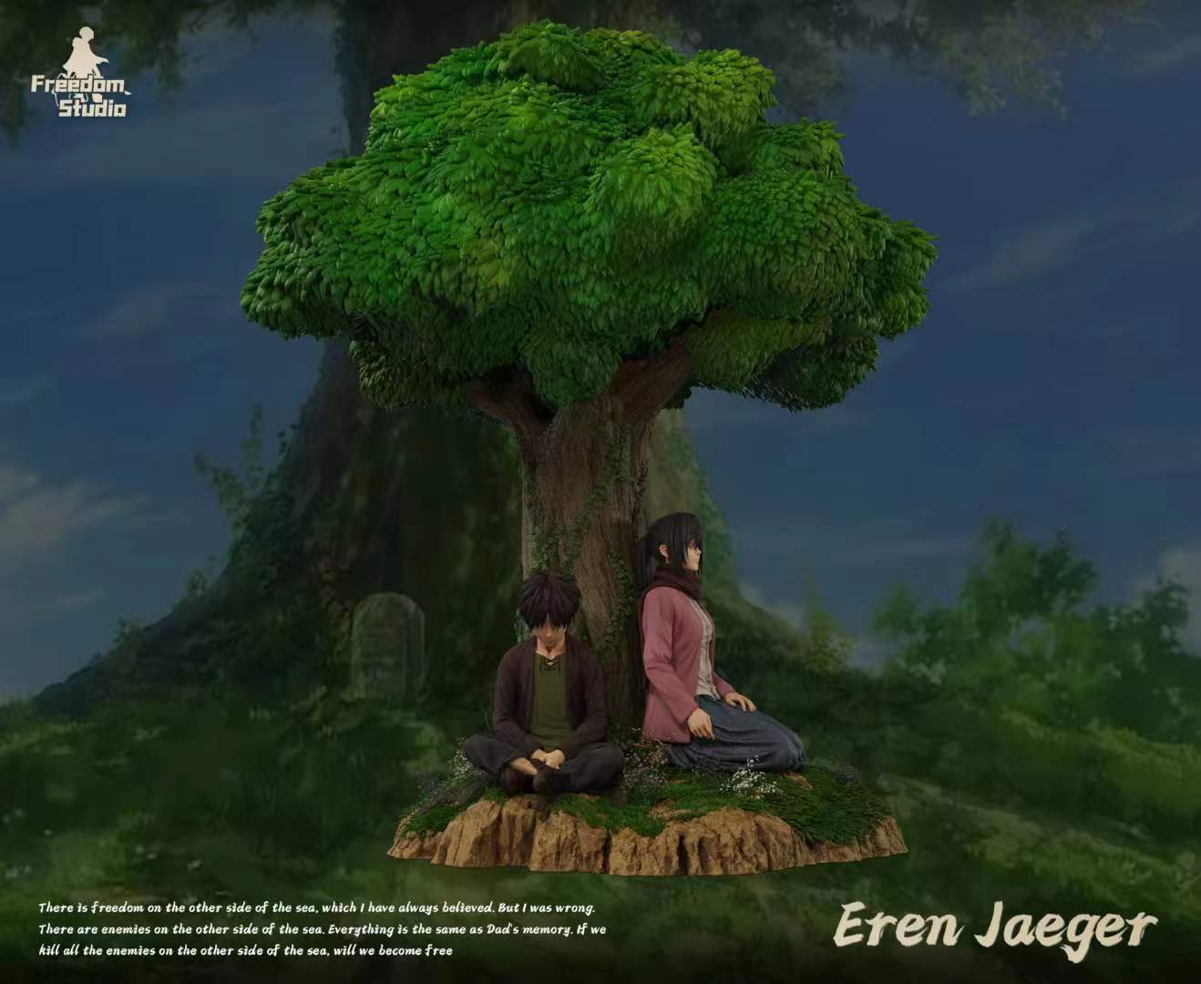 Freedom Studio - Sleeping Eren Yeager