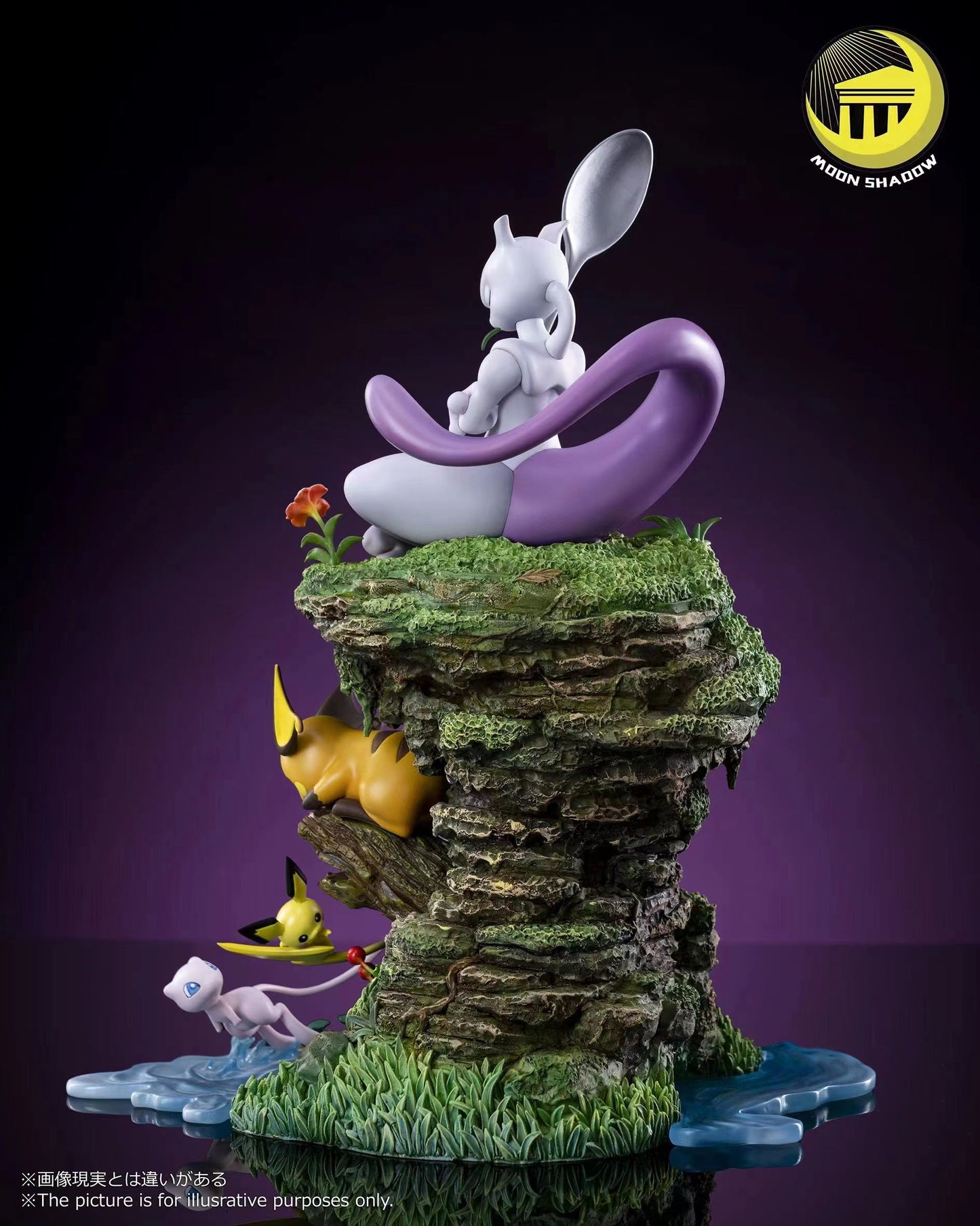 Moon Shadow Studio - Pikachu Family, Mewtwo & Mew
