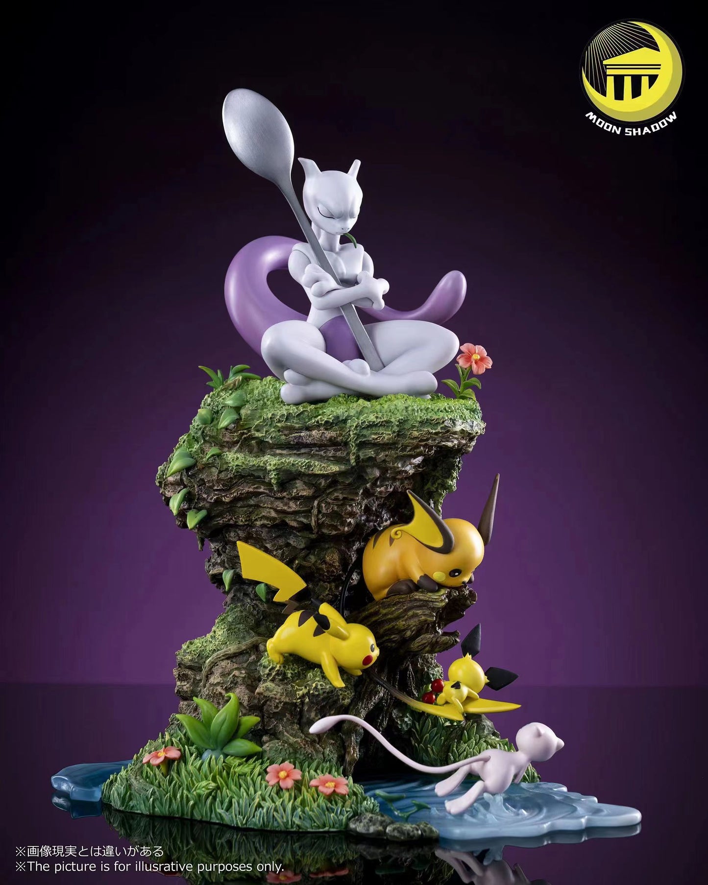 Moon Shadow Studio - Pikachu Family, Mewtwo & Mew