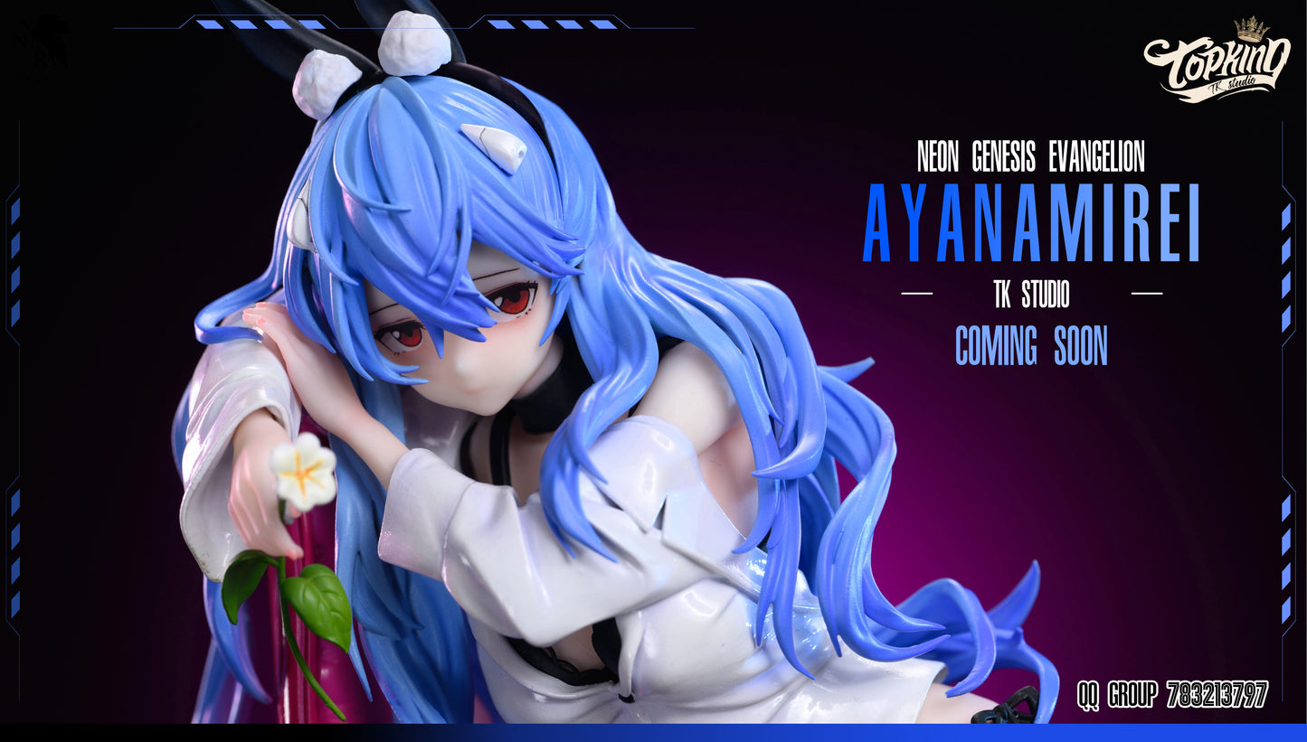 Top King Studio - Sitting Rei Ayanami Long Hair Ver.