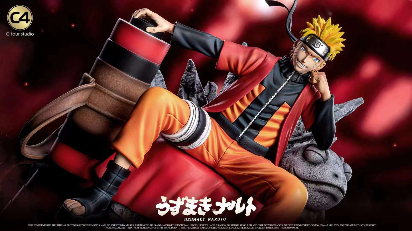 C4 Studio - Sitting Naruto Uzumaki