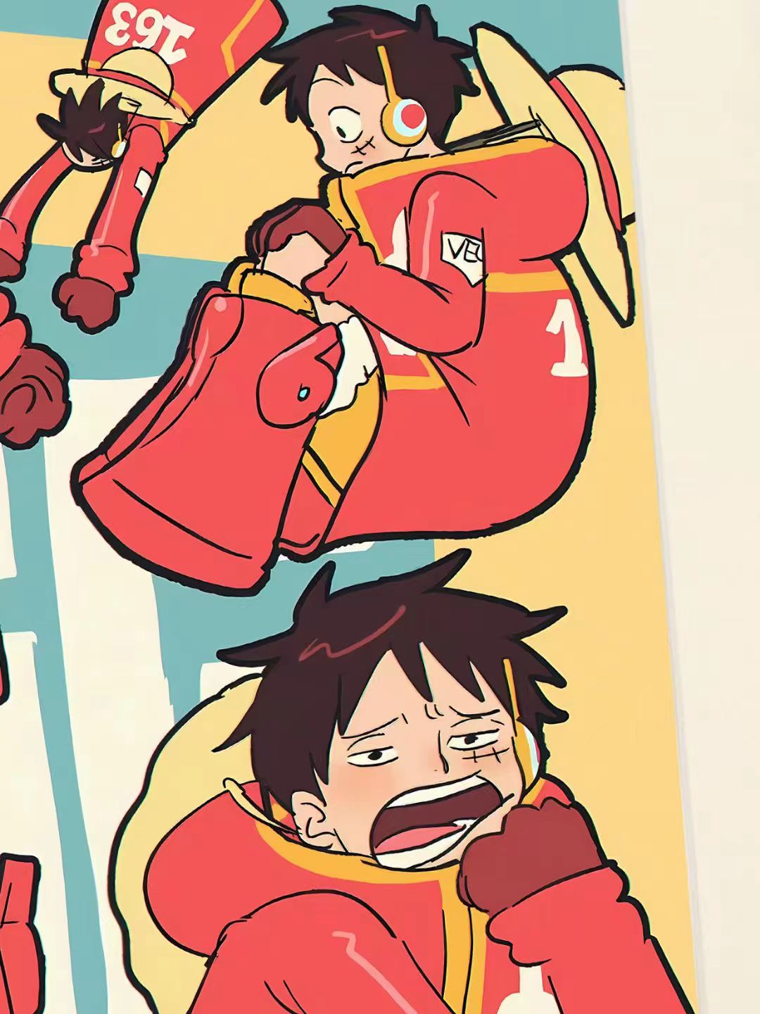 Xing Kong Studio - Egghead Arc Monkey D. Luffy Poster Frame