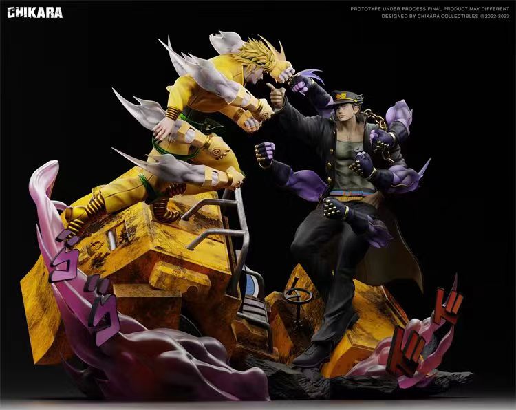 Chikara Studio - Jotaro Kujo VS Dio Brando